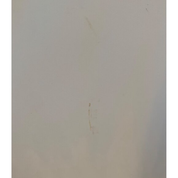 •SOLD•ATHLETA Bright White Cap Sleeve Perforated Pacifica II Zip-Neck Tank Top M - Picture 9 of 9